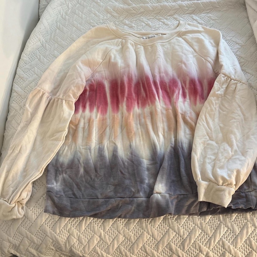 Knox Rose Cream Textured Top